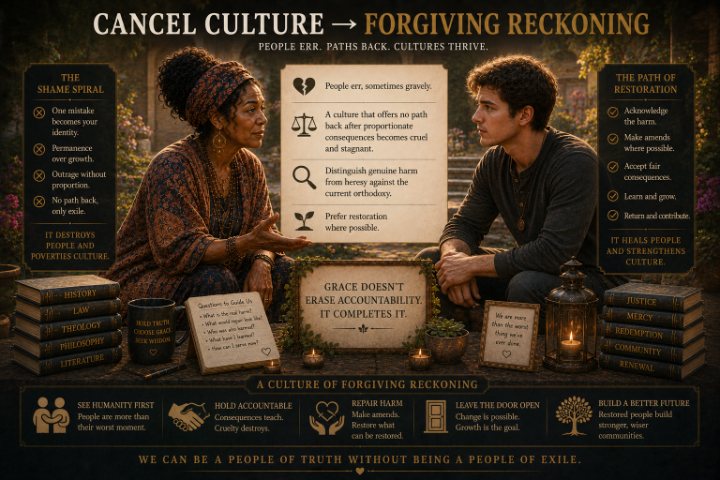 Forgiving Reckoning — reframe artwork