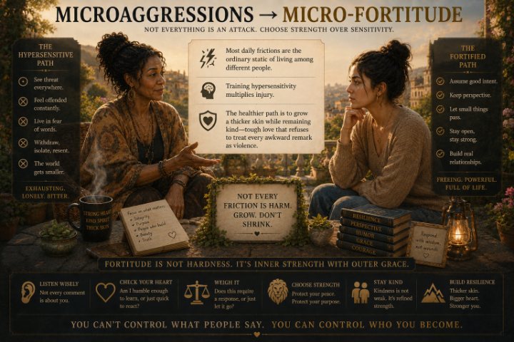 Micro-Fortitude — reframe artwork