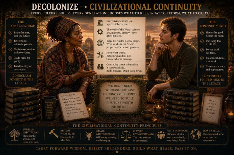 Civilizational Continuity — reframe artwork